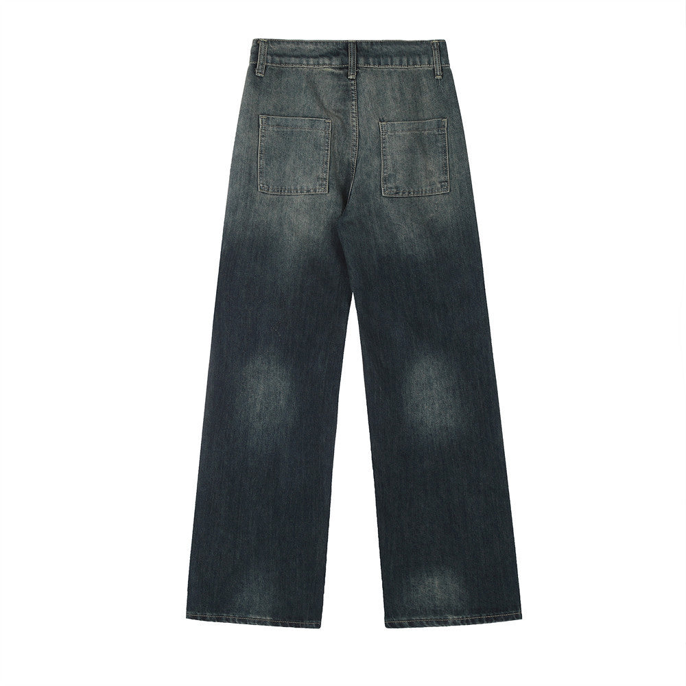 Graffiti Straight-leg Trousers Hip Hop Men