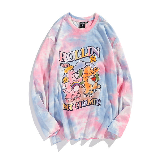 Hip Hop Tie Dye Sweatshirt