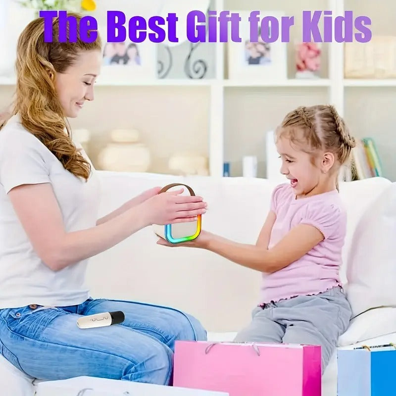 Compact Portable Speaker With Microphone, A Must - Have For Traveling, Commuting, And Dormitory Entertainment.