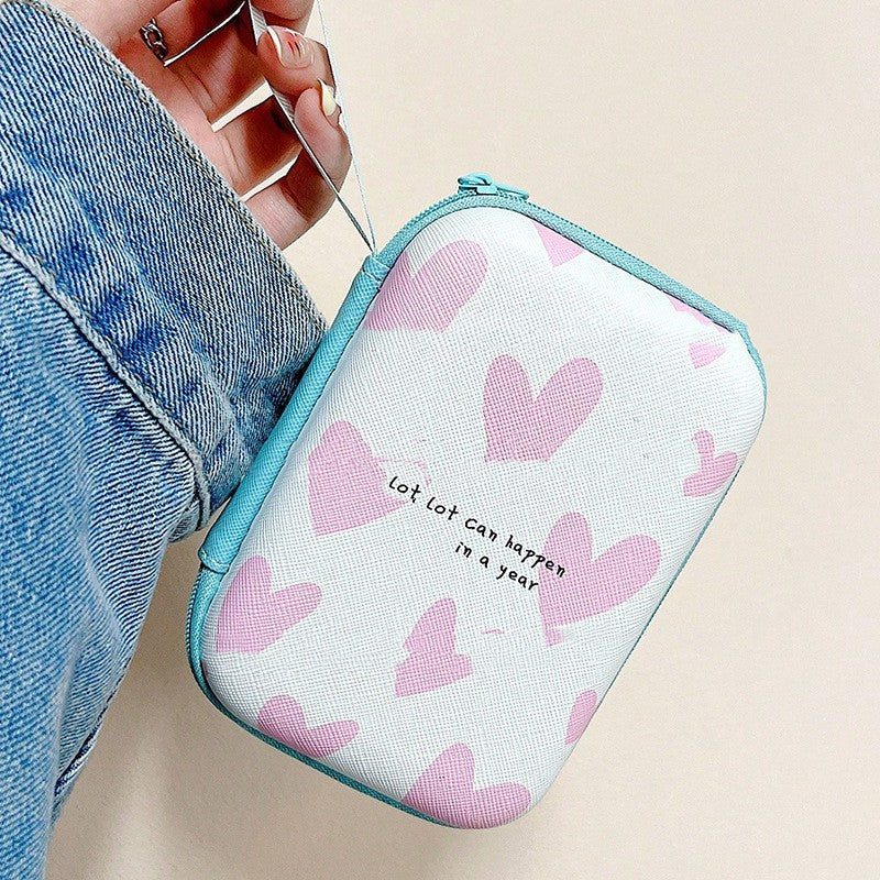 Hard Disk Digital Accessories Double-layer Storage Box